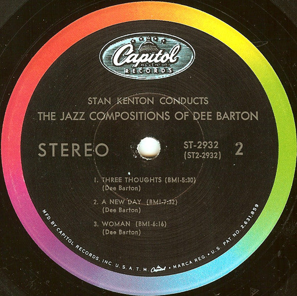 Stan Kenton - The Jazz Compositions Of Dee Barton - LP