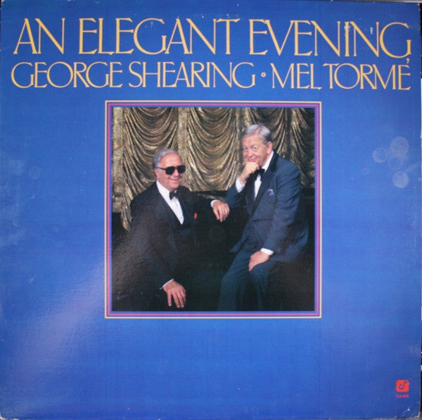 George Shearing • Mel Tormé - An Elegant Evening - LP