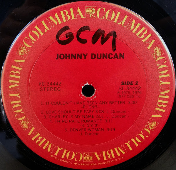 Johnny Duncan (3) - Johnny Duncan - LP