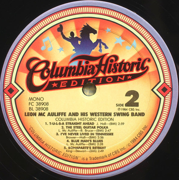 Leon McAuliffe - Columbia Historic Edition - LP
