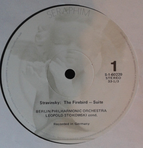 Igor Stravinsky, Berlin Philharmonic*, Leopold Stokowski - Suites From The Firebird & Petrouchka - LP