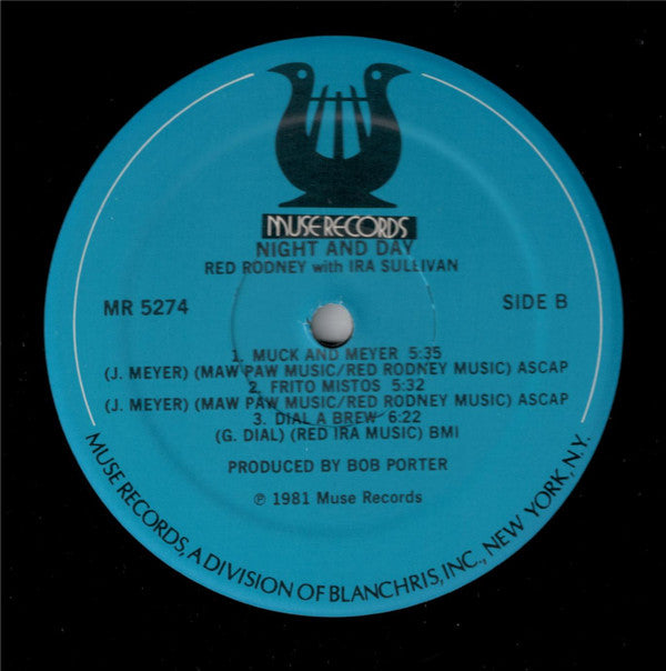 Red Rodney With Ira Sullivan - Night And Day - LP