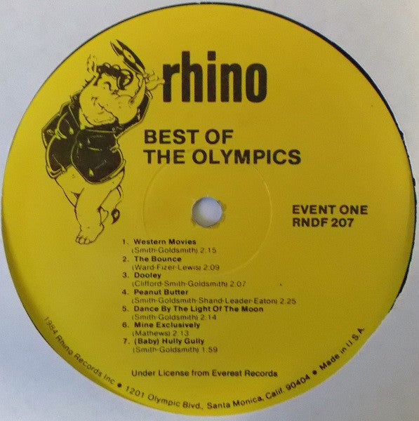 The Olympics - The Official Record Album Of The Olympics - LP