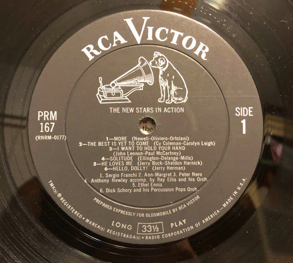 Various - Oldsmobile Spotlights The New Stars In Action - LP