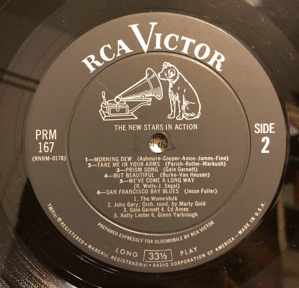 Various - Oldsmobile Spotlights The New Stars In Action - LP