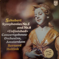 Franz Schubert - Concertgebouworkest, Bernard Haitink - Symphonies No. 5 And No. 8 «Unfinished» - LP