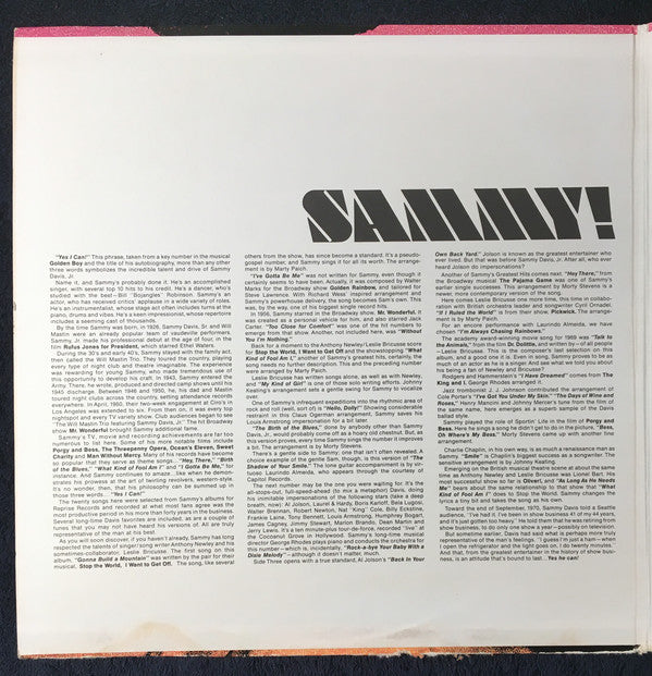 Sammy Davis Jr. - Sammy! - LP