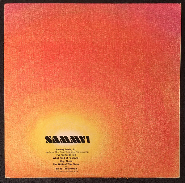Sammy Davis Jr. - Sammy! - LP