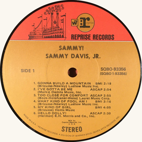 Sammy Davis Jr. - Sammy! - LP
