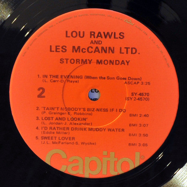 Lou Rawls And Les McCann Ltd. - Stormy Monday - LP