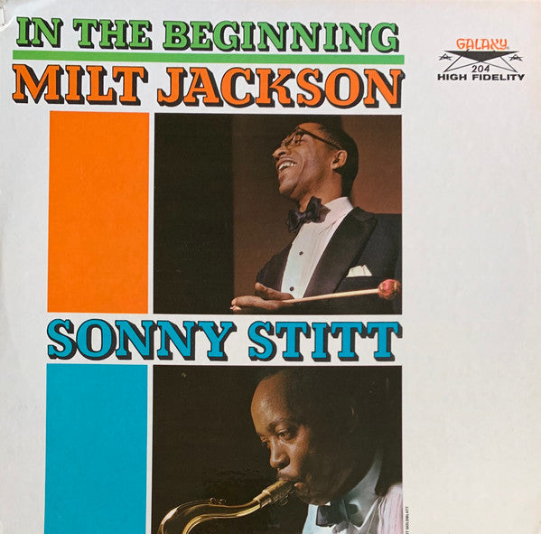 Milt Jackson & Sonny Stitt - In The Beginning - LP