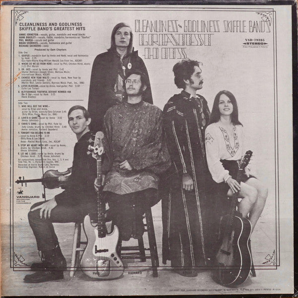 Cleanliness And Godliness Skiffle Band - Greatest Hits - LP