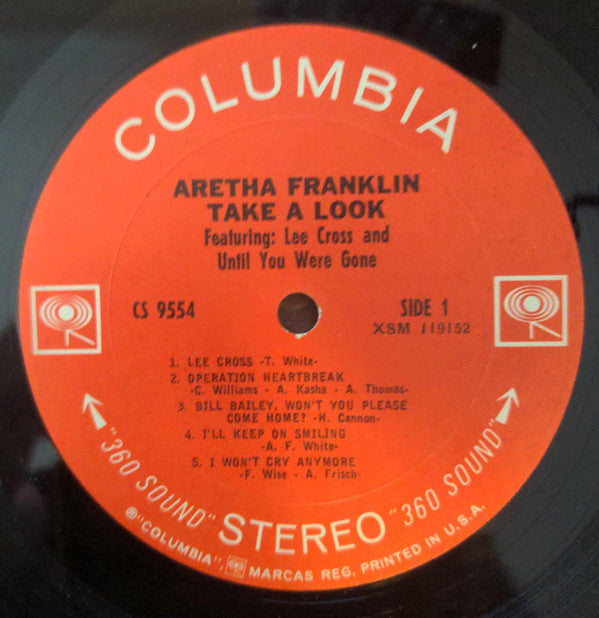 Aretha Franklin - Take A Look - LP