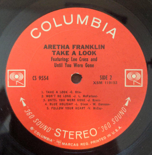 Aretha Franklin - Take A Look - LP