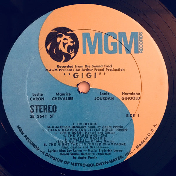 Various - Gigi (An MGM Original Sound Track Album) - LP