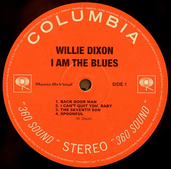 Willie Dixon - I Am The Blues - LP