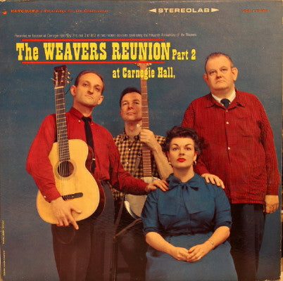 The Weavers - Reunion At Carnegie Hall, Part 2 - LP