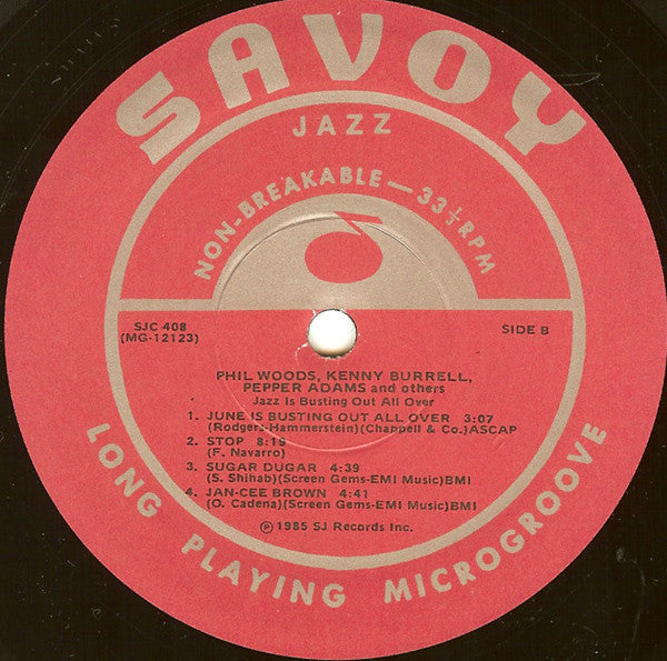Various - Jazz Is Busting Out All Over - LP