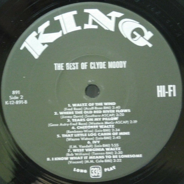 Clyde Moody - The Best Of Clyde Moody - LP