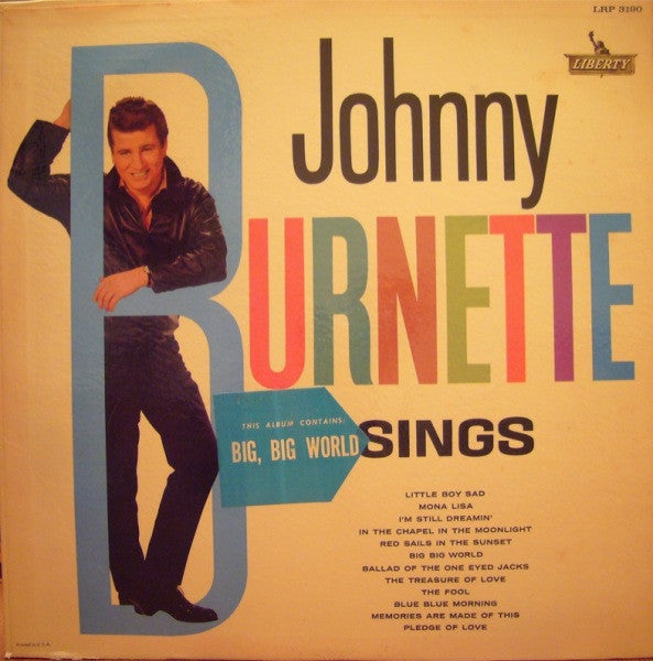 Johnny Burnette - Sings - LP