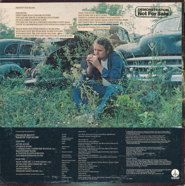 Charlie McCoy - Harpin' The Blues - LP