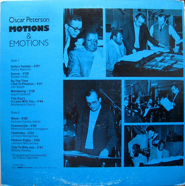 Oscar Peterson - Motions & Emotions - LP