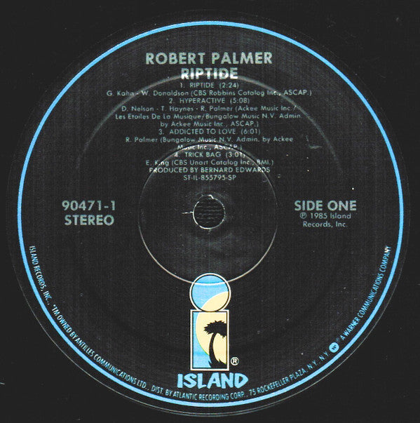 Robert Palmer - Riptide - LP