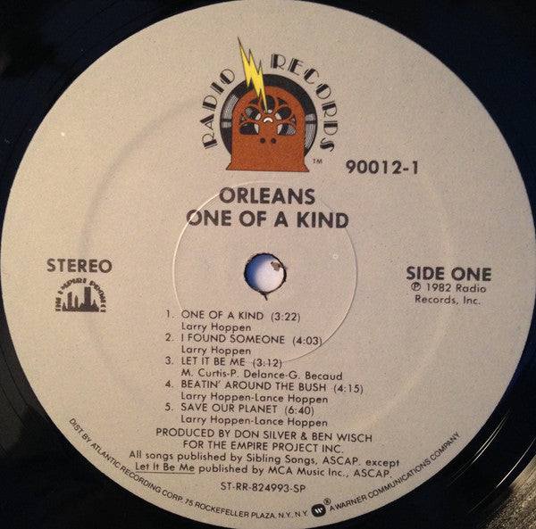 Orleans - One Of A Kind - LP