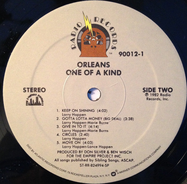 Orleans - One Of A Kind - LP