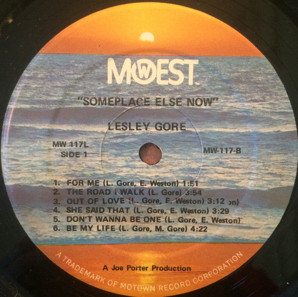 Lesley Gore - Someplace Else Now - LP