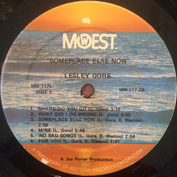 Lesley Gore - Someplace Else Now - LP