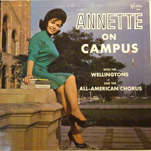 Annette With The Wellingtons And The All American Chorus - Annette On Campus - LP