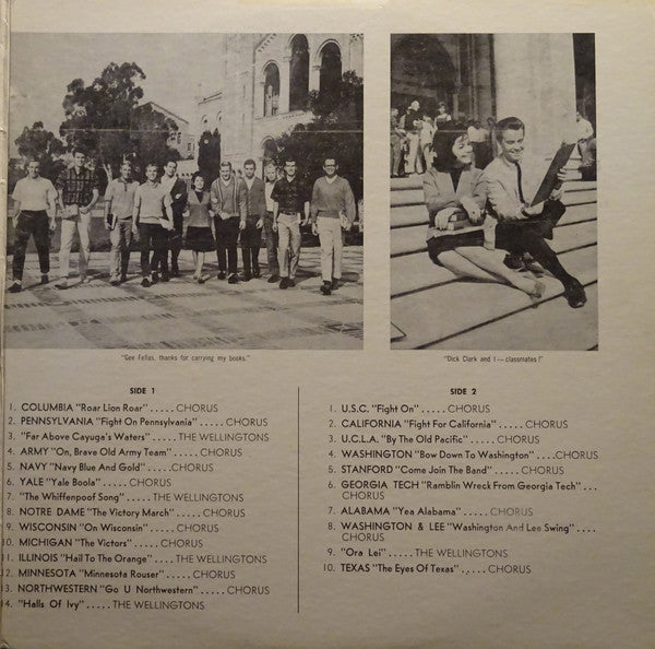 Annette With The Wellingtons And The All American Chorus - Annette On Campus - LP