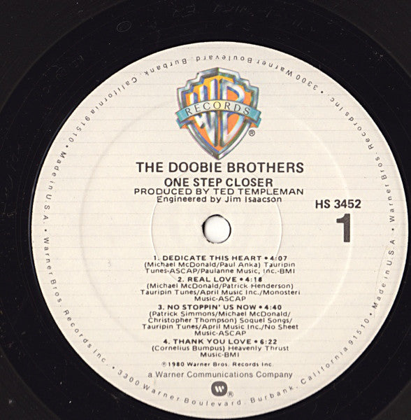 The Doobie Brothers - One Step Closer - LP