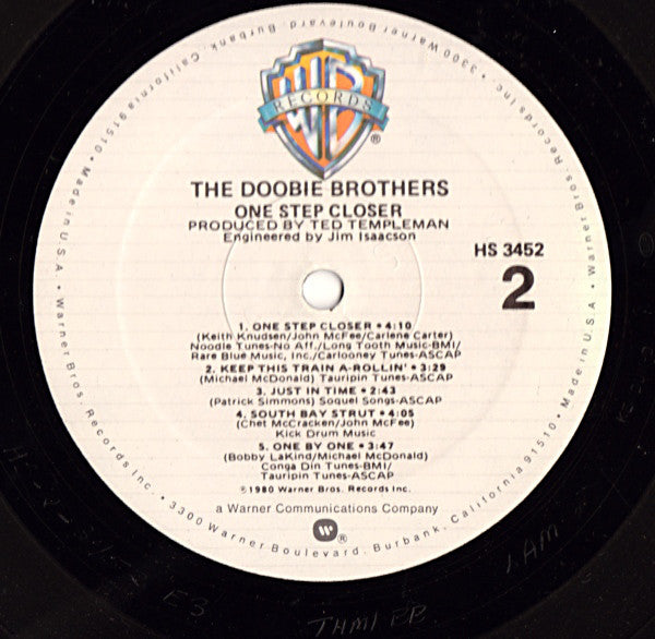 The Doobie Brothers - One Step Closer - LP