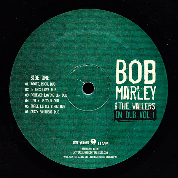 Bob Marley And The Wailers* - In Dub, Vol. 1 - LP