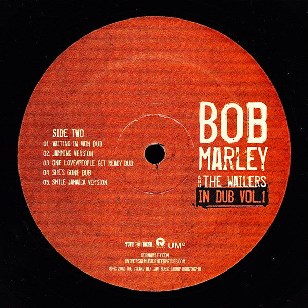 Bob Marley And The Wailers* - In Dub, Vol. 1 - LP