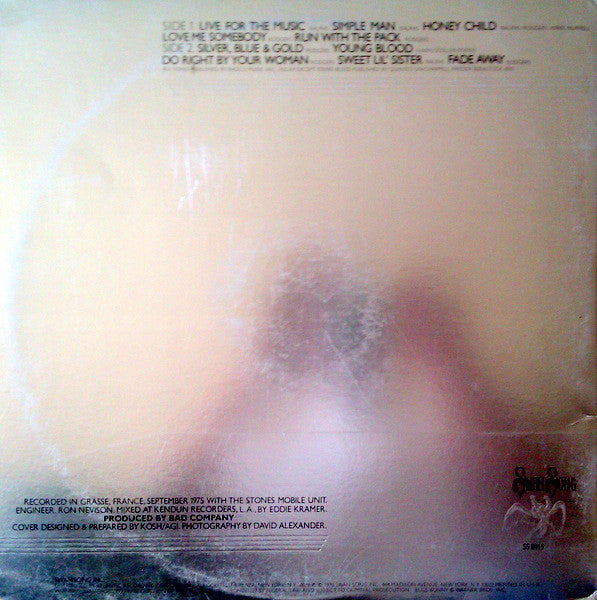 Bad Company (3) - Run With The Pack - LP