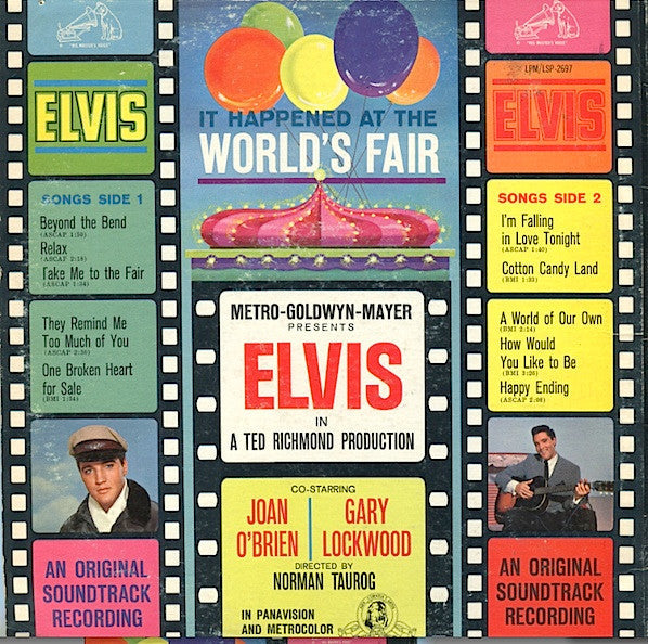 Elvis Presley - It Happened At The World's Fair - LP