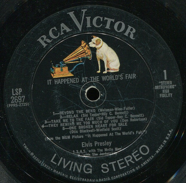 Elvis Presley - It Happened At The World's Fair - LP