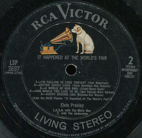 Elvis Presley - It Happened At The World's Fair - LP