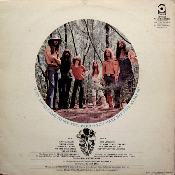 Black Oak Arkansas - If An Angel Came To See You, Would You Make Her Feel At Home? - LP