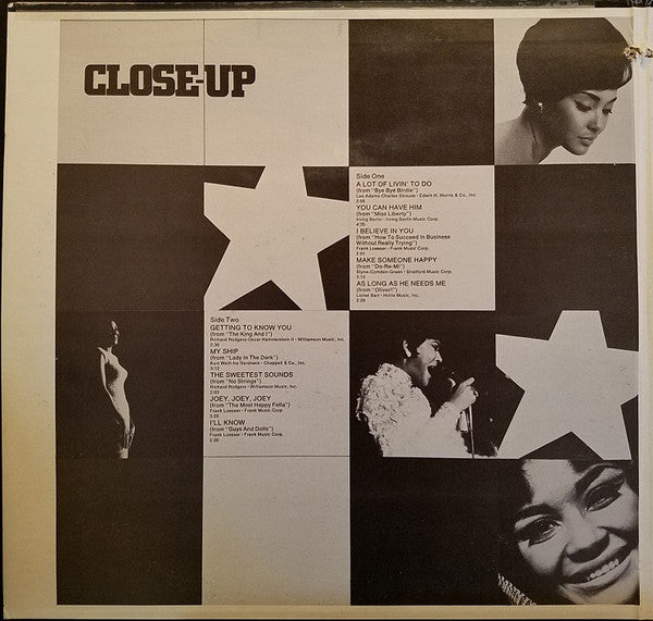 Nancy Wilson - Close-Up - LP