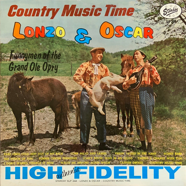 Lonzo & Oscar - Country Music Time - LP
