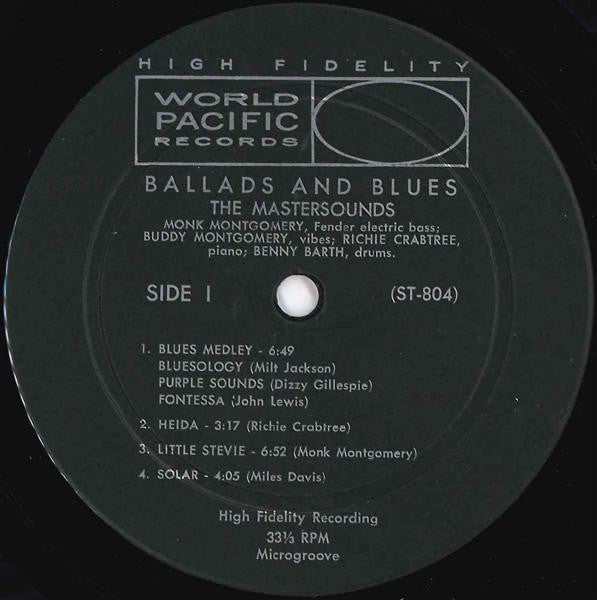 The Mastersounds - Ballads & Blues - LP