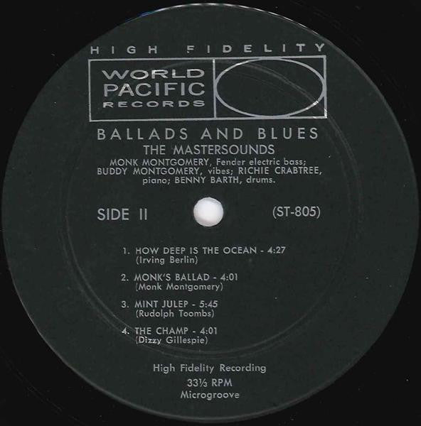 The Mastersounds - Ballads & Blues - LP