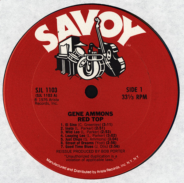 Gene Ammons - Red Top - LP