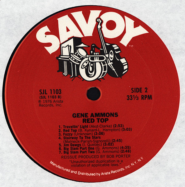 Gene Ammons - Red Top - LP