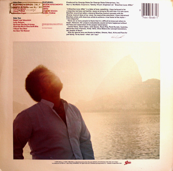 George Duke - A Brazilian Love Affair - LP