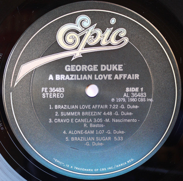 George Duke - A Brazilian Love Affair - LP